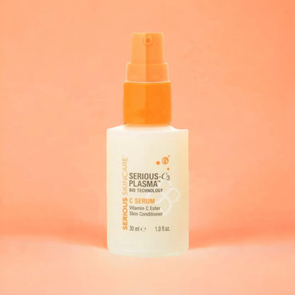 Serious Skincare Vitamin C Serum for Face, Anti-Aging Face Serum with Collagen, Vitamin E, Hydrating Skin Care for Brightening, Improve Appearance of Dark Spots