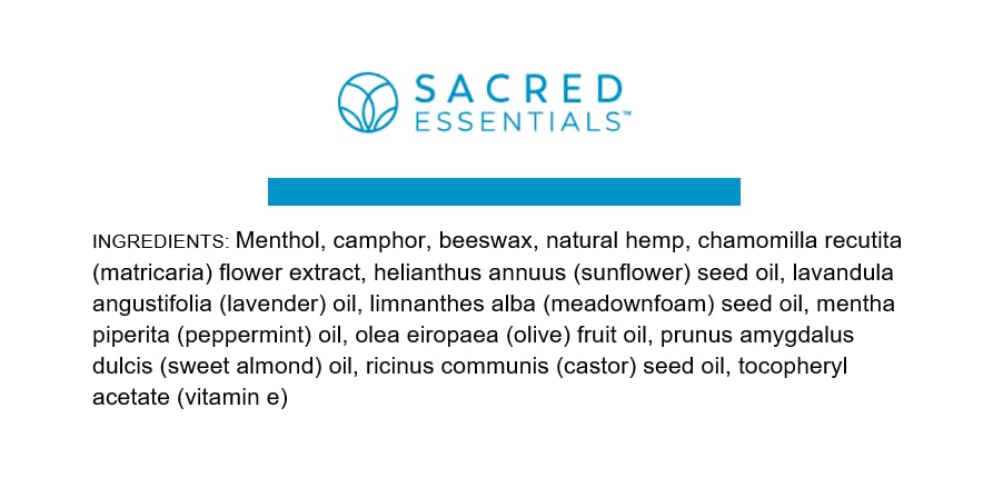 Sacred Essentials™ Extra Strength Hemp Cream, 6 oz, 1500 mg - Ideal for Muscles, HIPS, Joints, Neck, Back, Elbows, Fingers, Hands, and Knees. Made in USA Sacred EssentialsBuy Supplements Australia