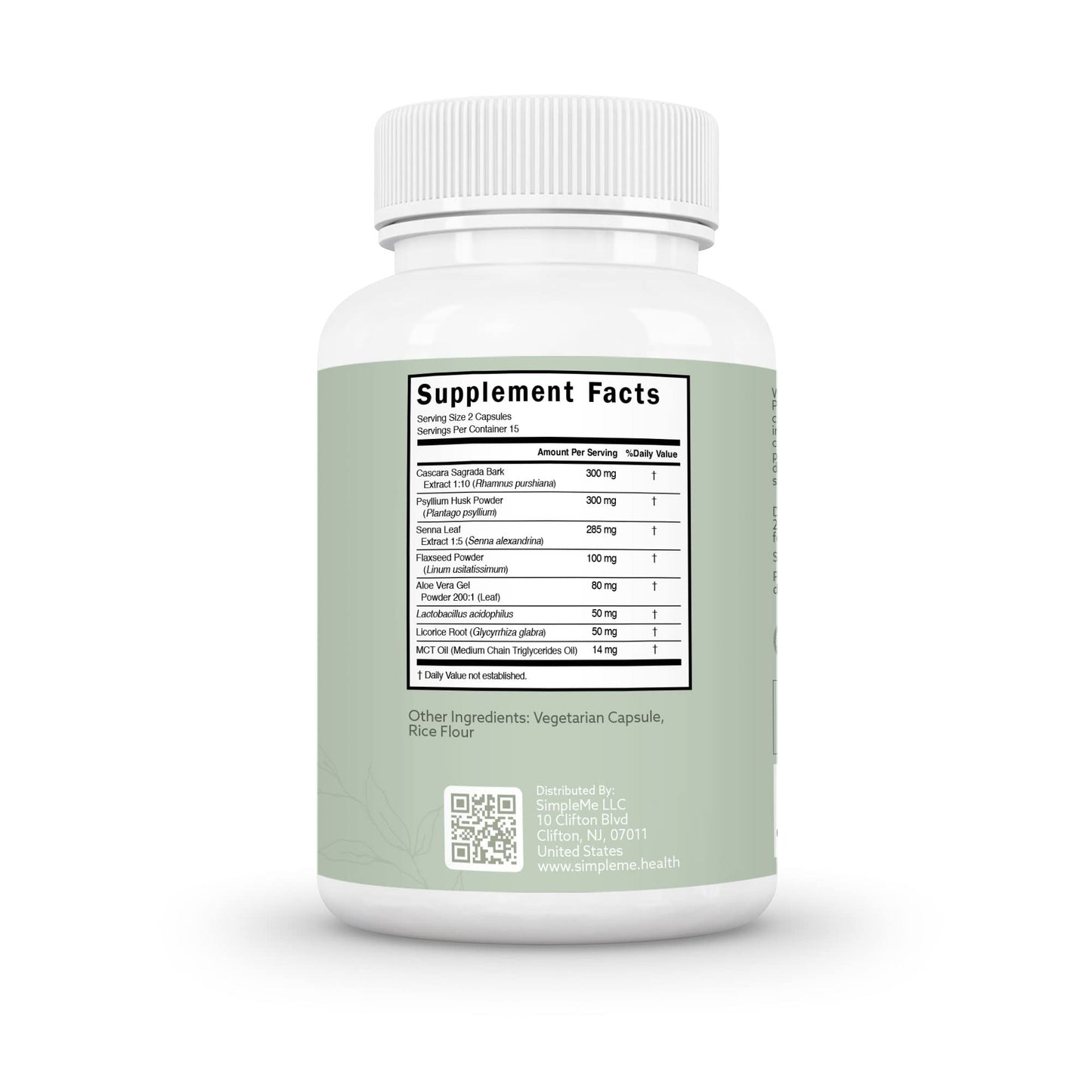 SIMPLEME Colon Cleanse Detox, Natural Constipation Relief for Adults, Fast Bloating Relief Colon Cleanser for Women & Men, 30-Day Gut Support