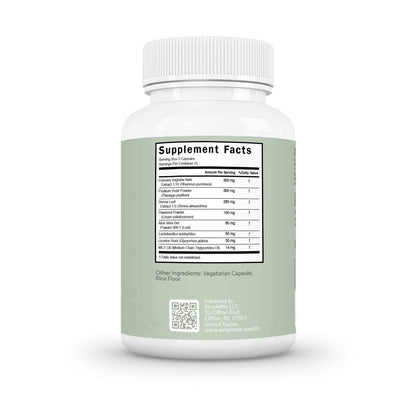SIMPLEME Colon Cleanse Detox, Natural Constipation Relief for Adults, Fast Bloating Relief Colon Cleanser for Women & Men, 30-Day Gut Support