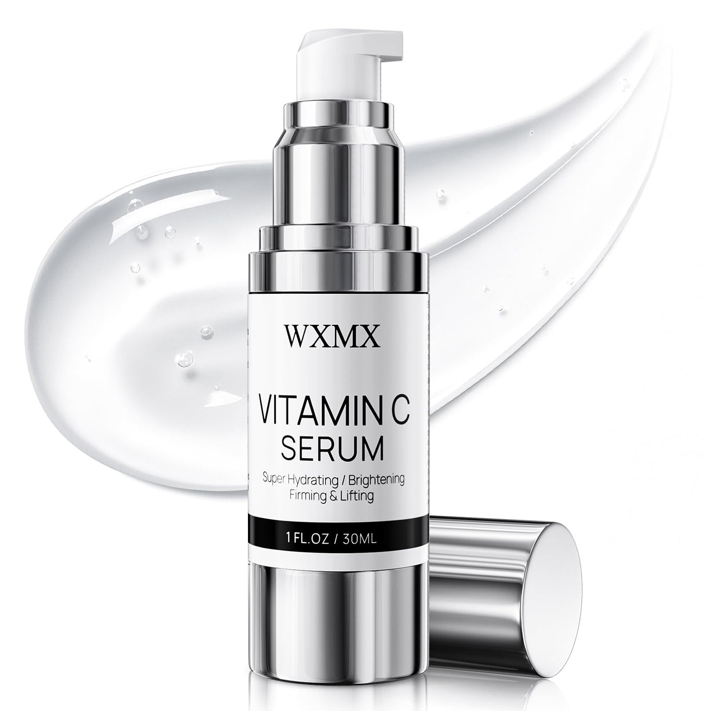 Super Vitamin C Serum for Face: All-in-One Hydrating Anti-Aging Formula by Vitamin C, Hyaluronic Acid, Caffeine-Firming, Lifting, Targets Dark Spots,