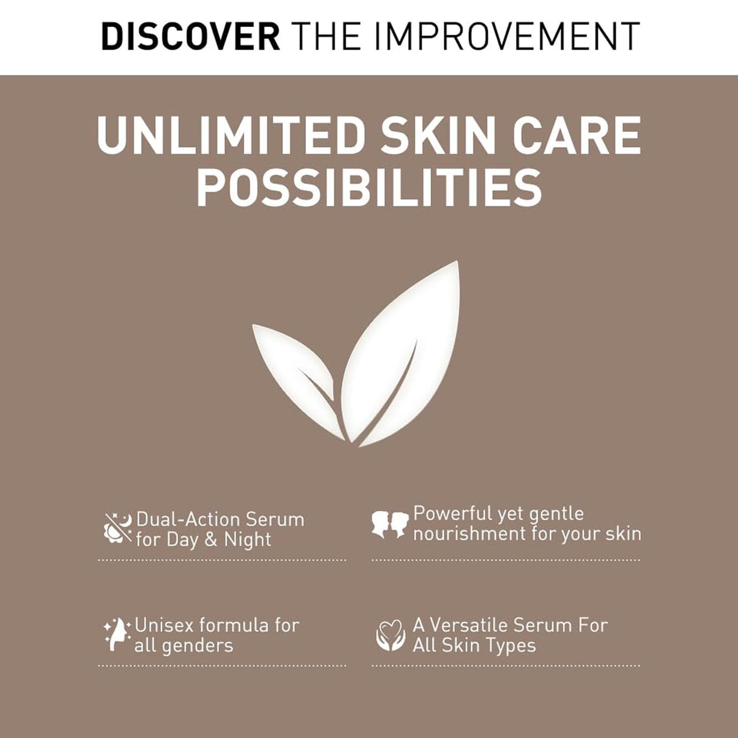 Wumal 3 Pack Face Serum Set - Includes Vitamin C, Retinol & Hyaluronic Acid - Firming, Brightening & Hydrating
