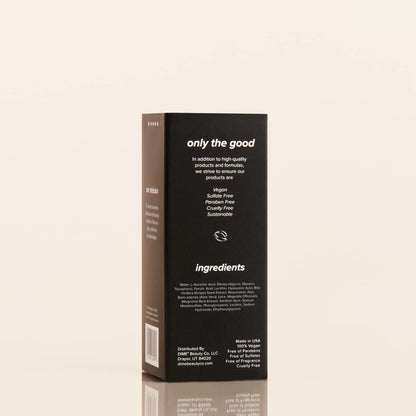DIME Beauty Hyper Glow Vitamin C Face Serum for Dark Spots and Brightening with Ferulic Acid, Resveratrol and Hyaluronic Acid,