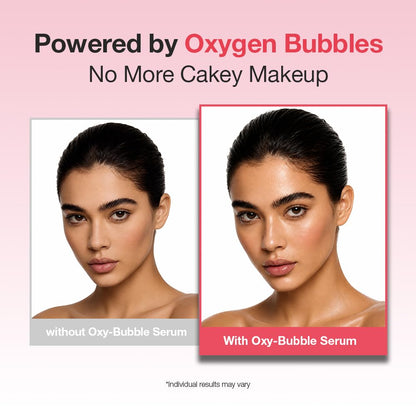 Essenherb Quick & Deep Oxy-Bubble Essence | Firming & Glow Serum with Collagen, Peptide & Niacinamide | Fast Absorption & Makeup-Ready