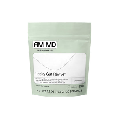 Amy Myers MD Leaky Gut Revive - Gluten-Free & Non-Dairy - Botanical Blend for Healthy Gut Support - GI Health Support with Prebiotic Fiber
