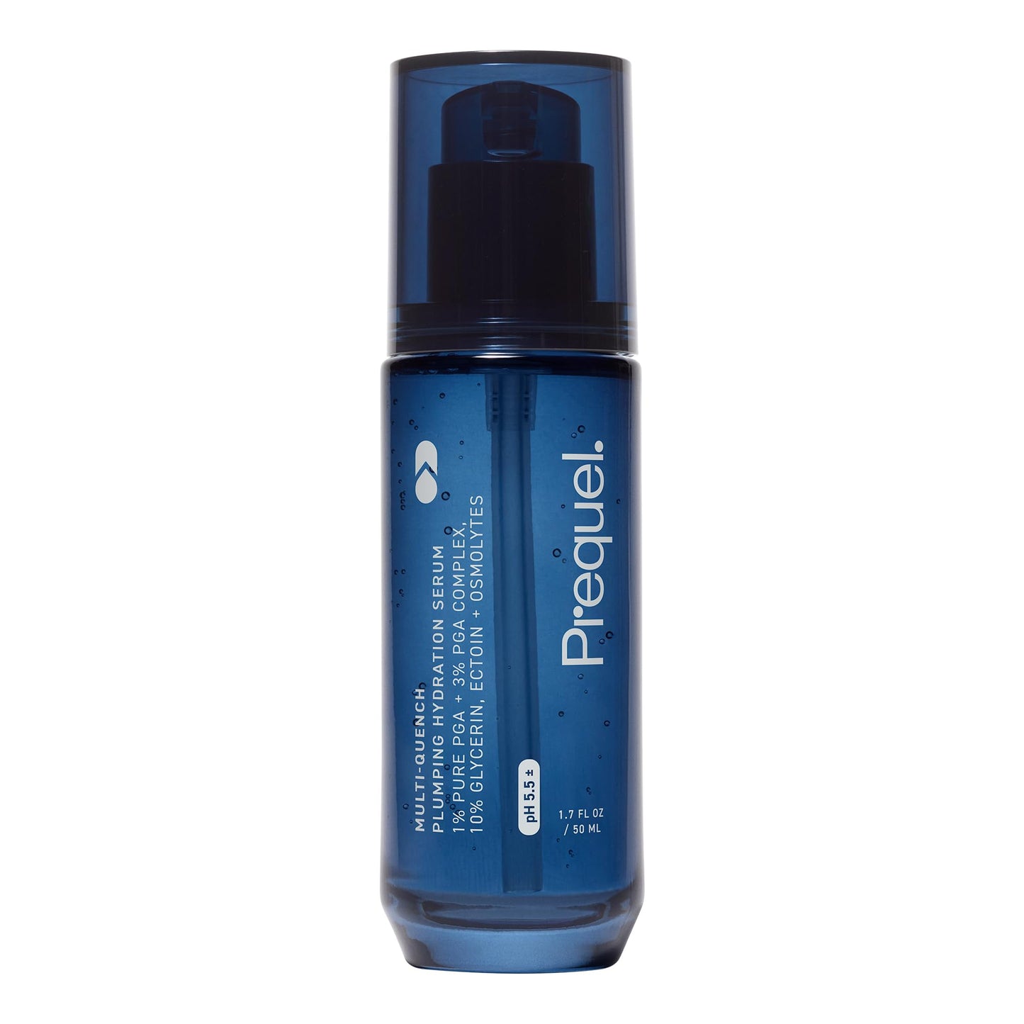 Prequel Skin Multi-Quench Plumping Hydration Serum for Face. Intensive Hydrating Facial Serum for Women with PGA Complex and Moisture-Binders