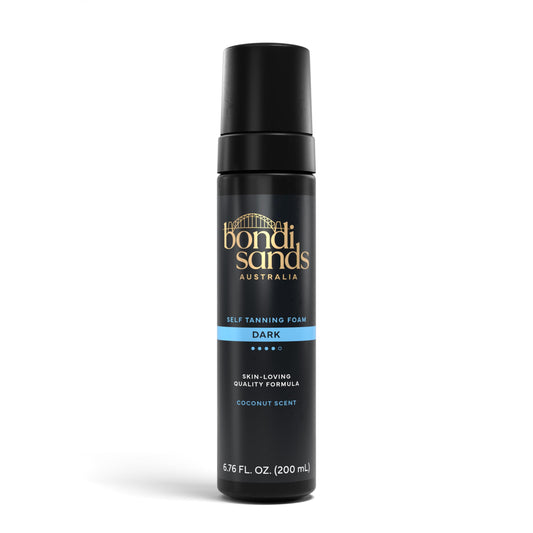 Bondi Sands Dark Self Tanning Foam | Lightweight, Self-Tanner Foam Enriched with Aloe Vera and Coconut