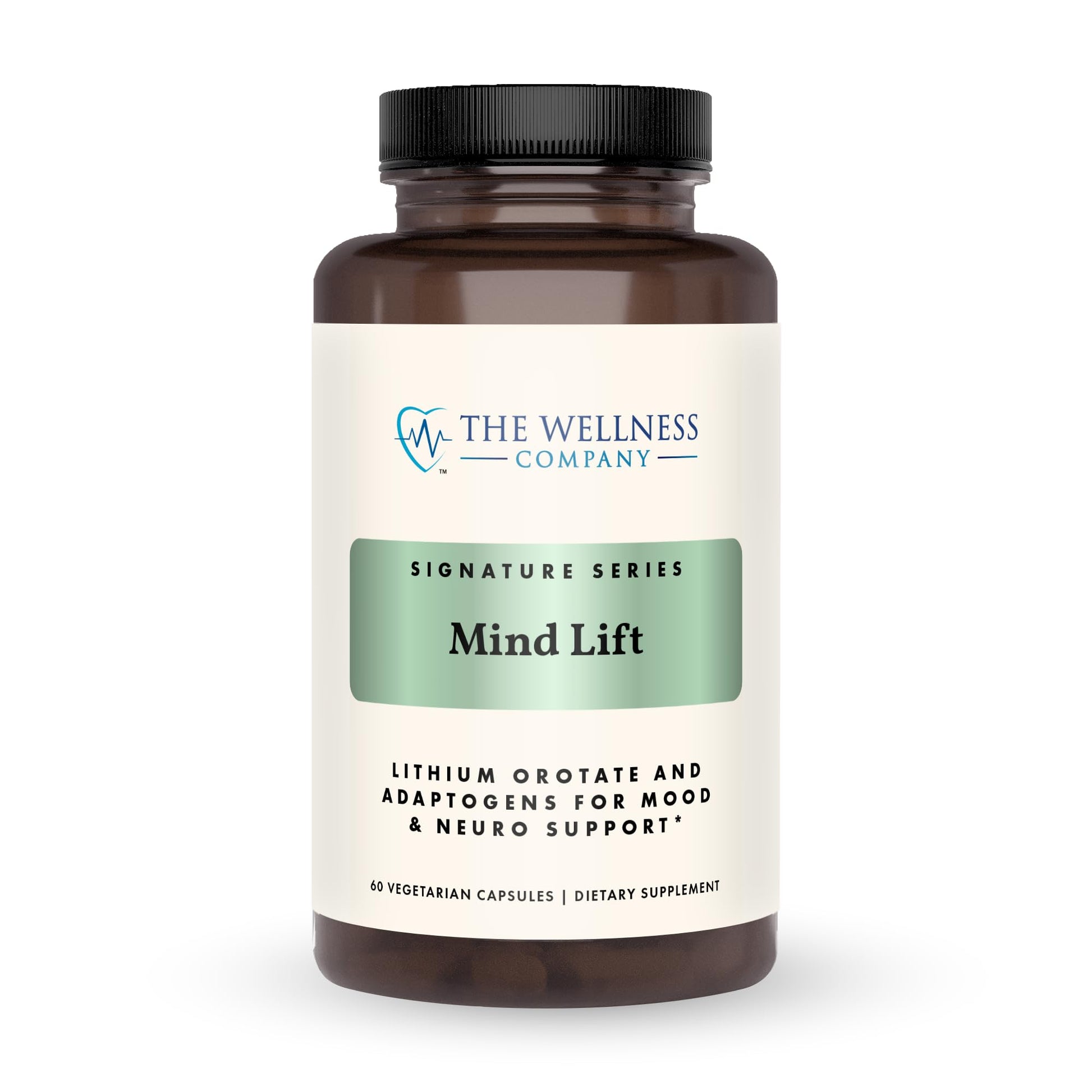 Mind Lift - Mood Boost, Mental Focus, Cognitive Defense - Lithium, GABA, DHA L-Phenylalanine | 60ct (1 Month Supply) The Wellness CompanyBuy Supplements Australia
