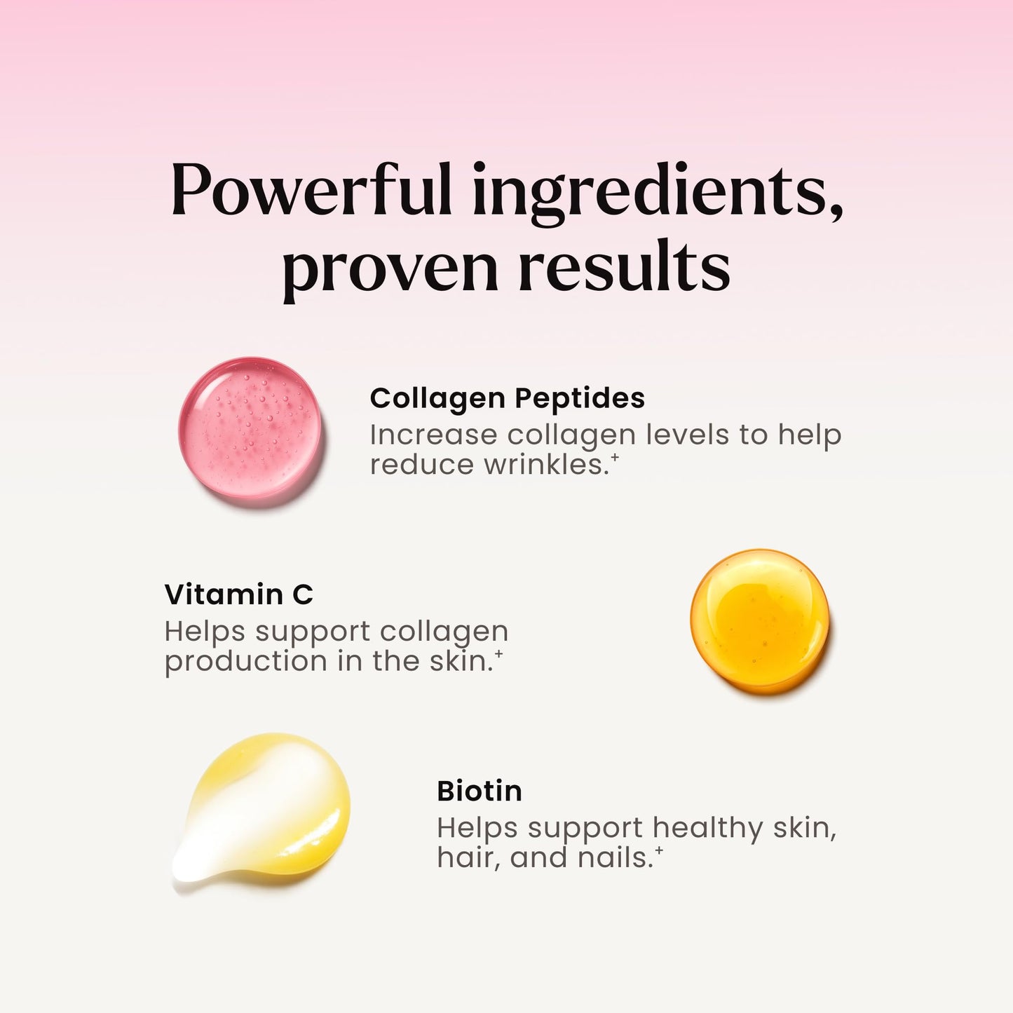 MAËLYS Collagen + BIOTIN Supercharged Liquid Collagen - Drinkable Hydrolyzed Type I & III Collagen Supplement with Biotin, Vitamin C, Zinc & Folic Acid