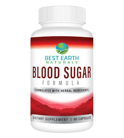 Best Earth Naturals Blood Sugar Formula with Cinnamon, Gymnema Sylvestre, Banaba, Guggul and More 60 Count