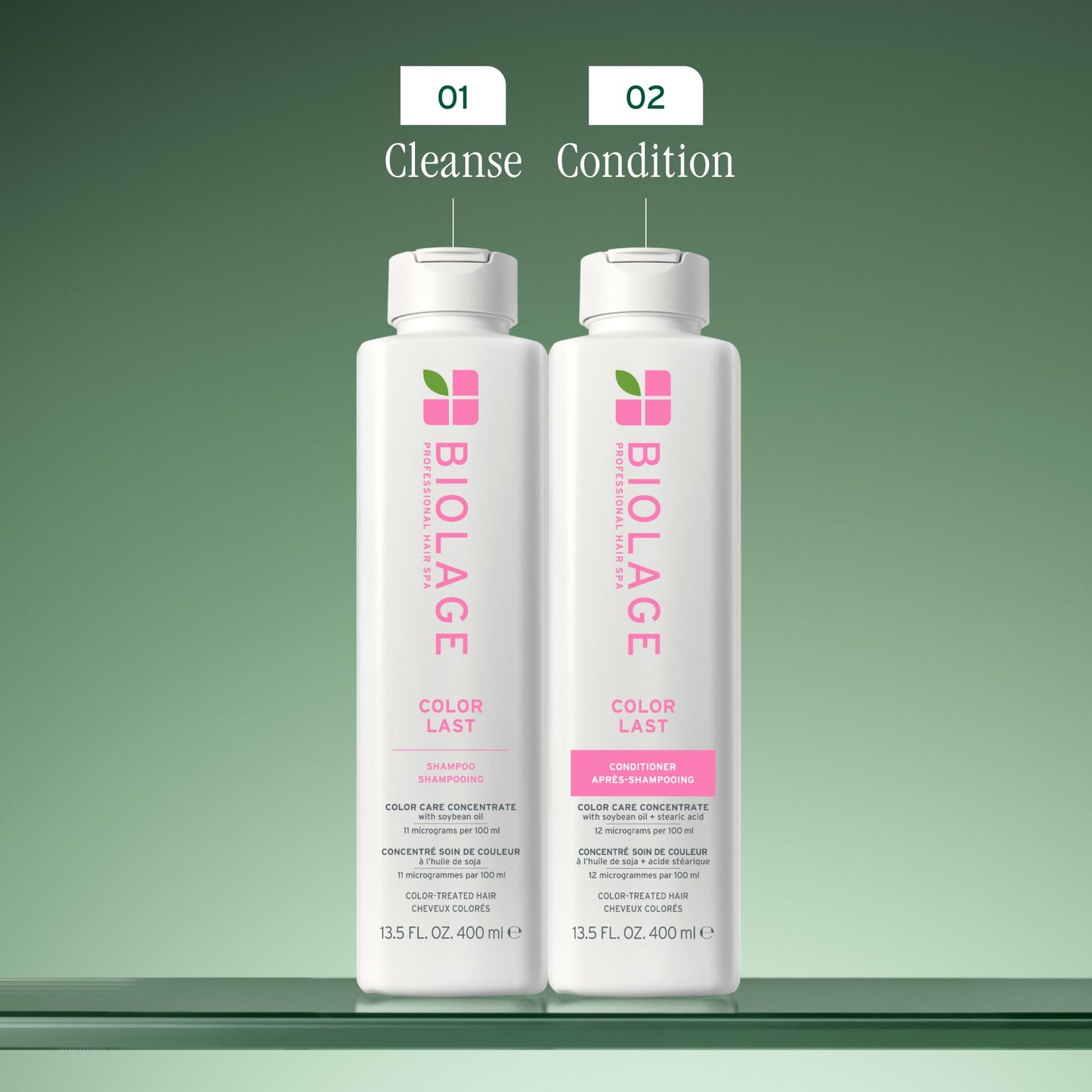 Biolage Color Last Shampoo - For Color-Treated Hair, Nourishes, Strengthens, Hydrates and Adds Shine, Soybean Oil & Stearic Acid