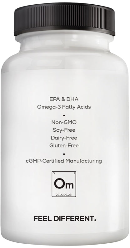 Amen Omega-3 Supplement - 1500mg High-Potency Daily Omega 3 - EPA and DHA Fatty Acids Fish Oil - 45-Day Supply - Fatty Acid Supplements - Fish Oil Pills