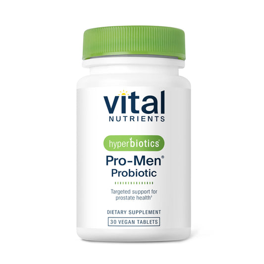 Hyperbiotics Vital Nutrients Pro Men Probiotics | Advanced Probiotics for Men | Clinically Studied for Prostate Health, Digestive Balance and Gut Health*