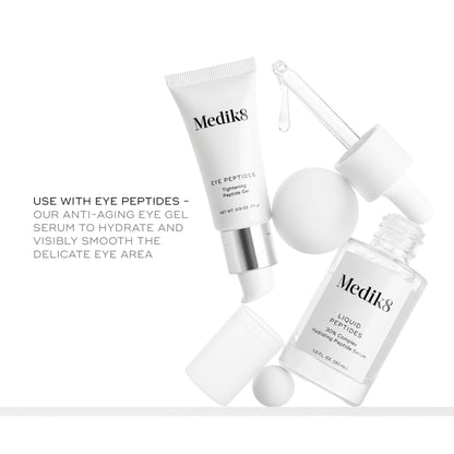 Medik8 Liquid Peptides - Multi Peptide Face Serum For Women and Men - Smooths Wrinkles and Fine Lines - Hydrating Serum - 1.0 oz