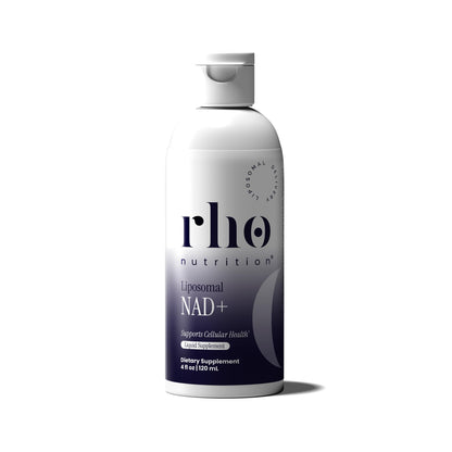 Rho Nutrition Liposomal NAD+ – Liquid Supplement Designed to Help Support Absorption – Active Form of NAD+ Helps Support Normal Cellular Health, Healthy Aging
