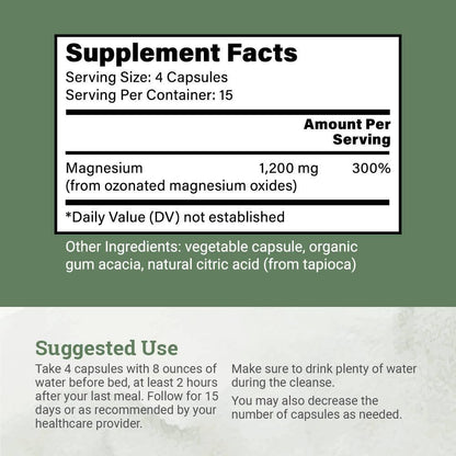 15 Day Gut Cleanse Detox For Women and Men - Vegan, Non-GMO Ingredients For Waist Loss and Constipation Relief With A 15 Day Cleanse Gut Support Without Cramping,