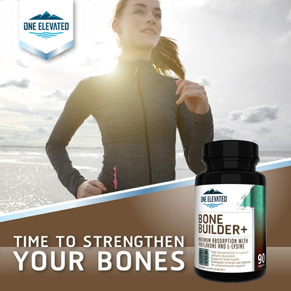 Comprehensive Bone Builder Calcium Supplement. Formulated with Highest Grade Calcium -Carbonate/Hydroxyapatite/Citrate, Magnesium, Zinc, D3. Works in Sync