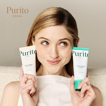 PURITO Panthenol 10% Barrier Cream | Face Moisturizer for Skin Barrier Repair | All skin types, sensitive and blemish-prone skin | Non-Comedogenic,