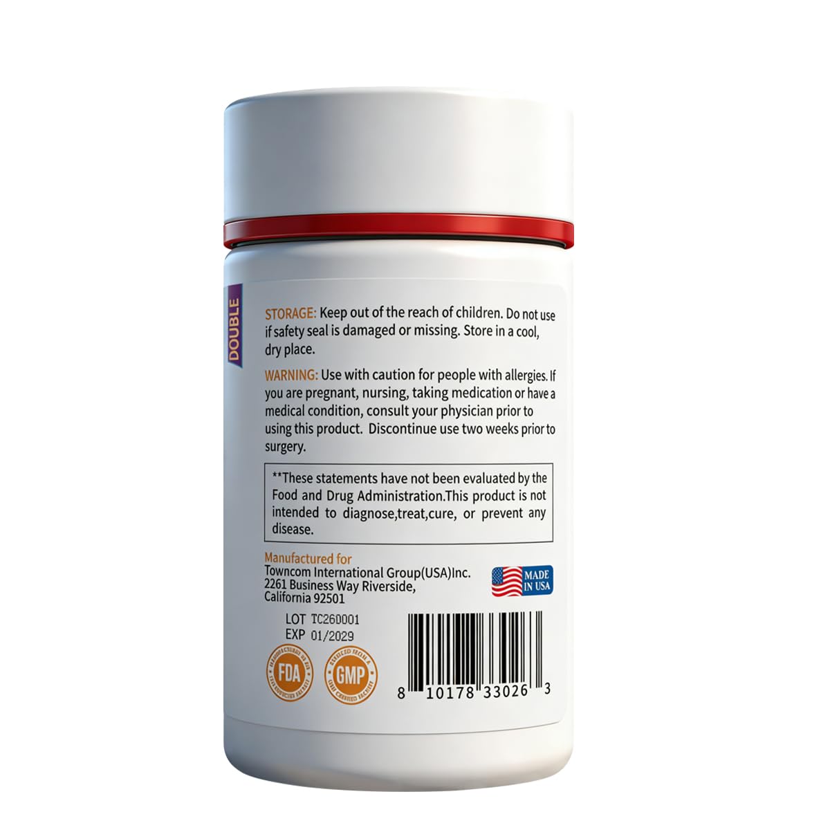 RoyaVita Lutein & L-Glutathione Softgel, Zeaxanthin Supplement with Vitamin C, Vitamin E, Supports Vision Health Care,