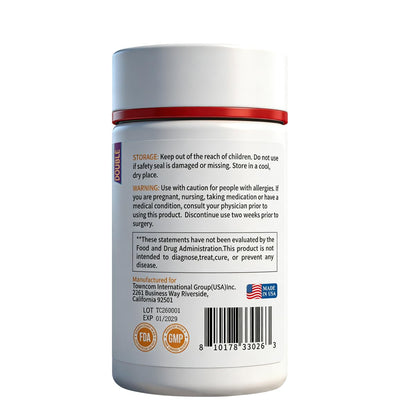 RoyaVita Lutein & L-Glutathione Softgel, Zeaxanthin Supplement with Vitamin C, Vitamin E, Supports Vision Health Care,
