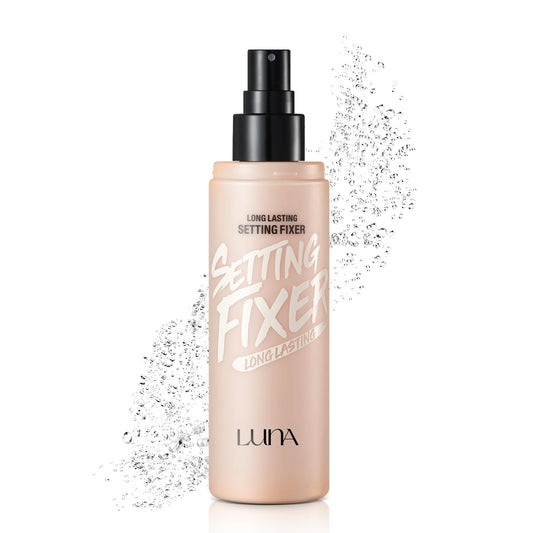 LUNA Long Lasting Setting Fixer Spray 3.3 fl oz, Weightless with Micro-Fine Mist, Natural Finish, Non-Drying Formula for All Skin Types, Korean Makeup AEKYUNGLUNA buy supplements Au