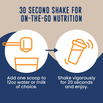 FlavCity Chocolate All in One Protein Shake Powder - On the Go Meal Alternative + Collagen Peptides, Reishi & Cordyceps - Focus, Skin, Hair & Joint Support