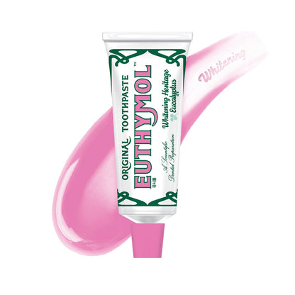 EUTHYMOL Whitening Toothpaste (3.7fl oz) - Stain Removal in 2 Weeks, Long-Lasting Freshness for Sensitive Gum & Teeth. Bad Breath
