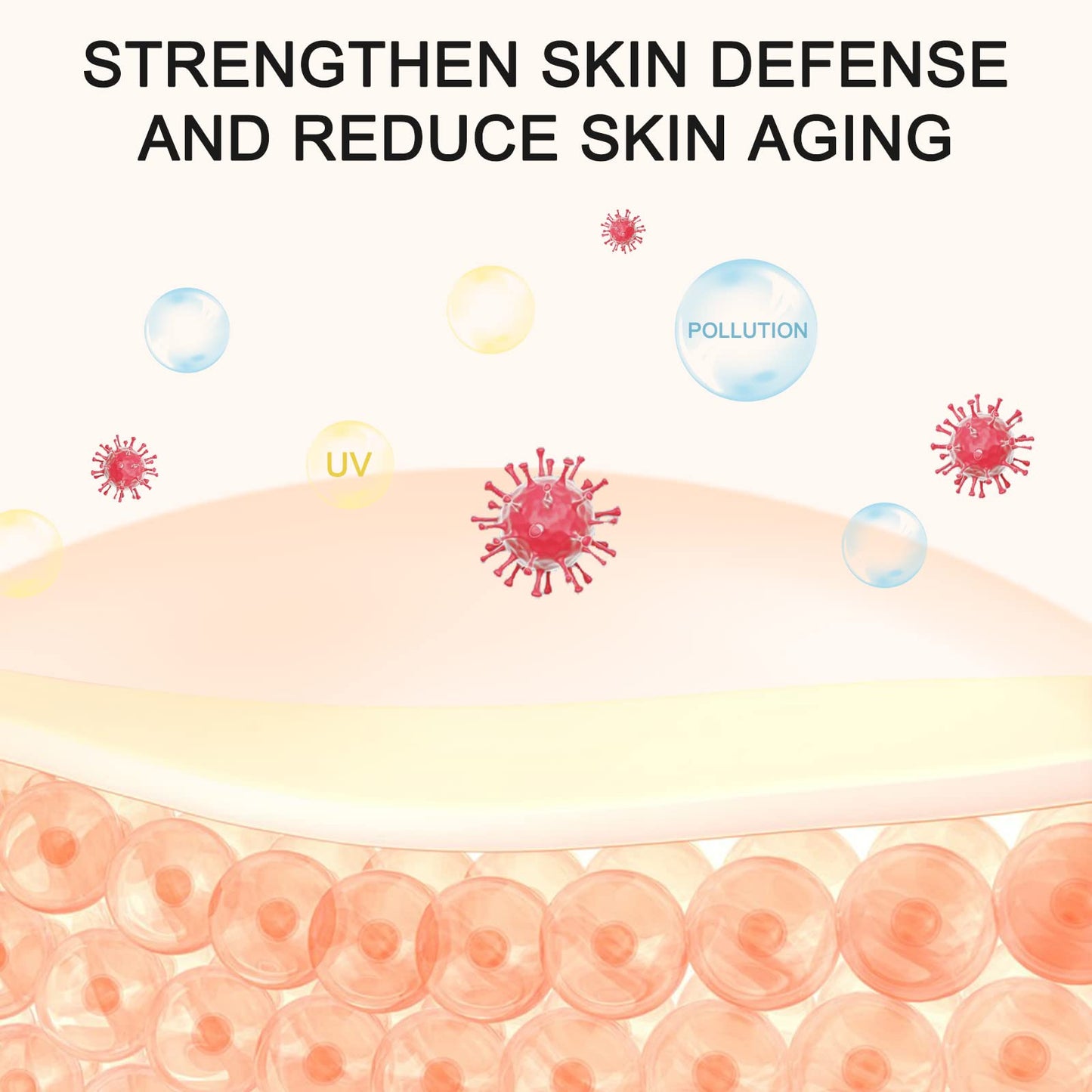 Premium 20% Vitamin C Serum For Face with Hyaluronic Acid, Retinol & Amino Acids - Boost Skin Collagen,Hydrate & Plump Skin,
