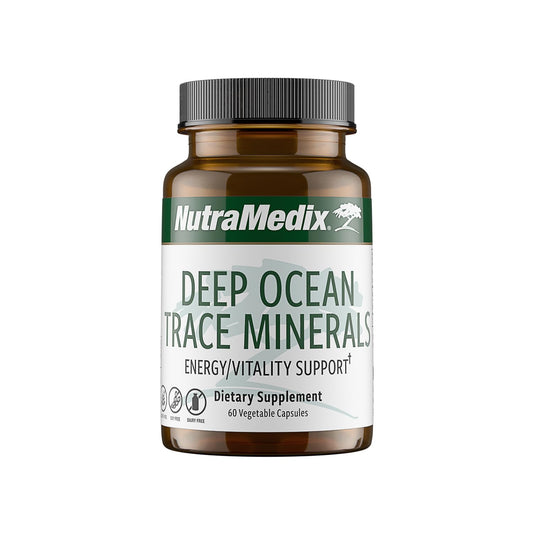NutraMedix Deep Ocean Trace Minerals 1,000mg - Mineral & Energy Supplements - Magnesium, Zinc, Potassium, Boron, Phosphorus & Manganese