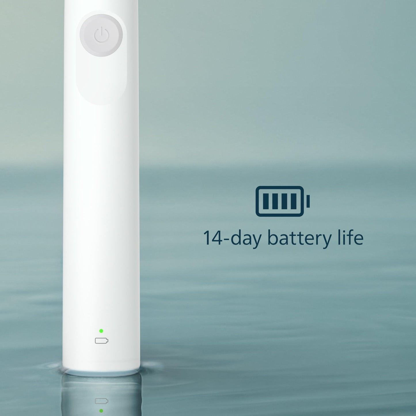 Philips Sonicare 1100 Series Electric Toothbrush - Sonic Toothbrush with Advanced Sonic Technology, EasyStart,