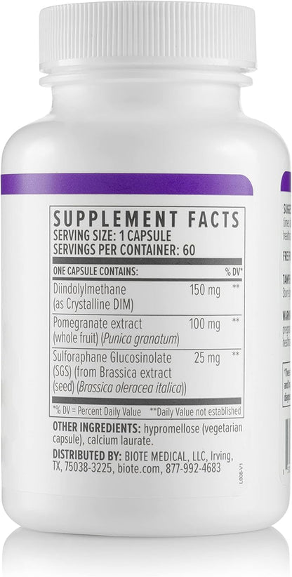 Biote Nutraceuticals - DIM SGS + Detox (60 Capsules)