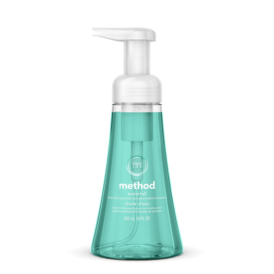 Method Foaming Hand Soap, Waterfall, Paraben and Phthalate Free, 10 Fl Oz (Pack of 1)