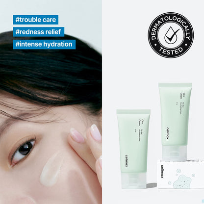 celimax The Real Cica Soothing Cream | with Fresh Cica Extract, Oil Free, Hydrating, Moisturizing, Calming, Dry Oily Combination Sensitive Skin,