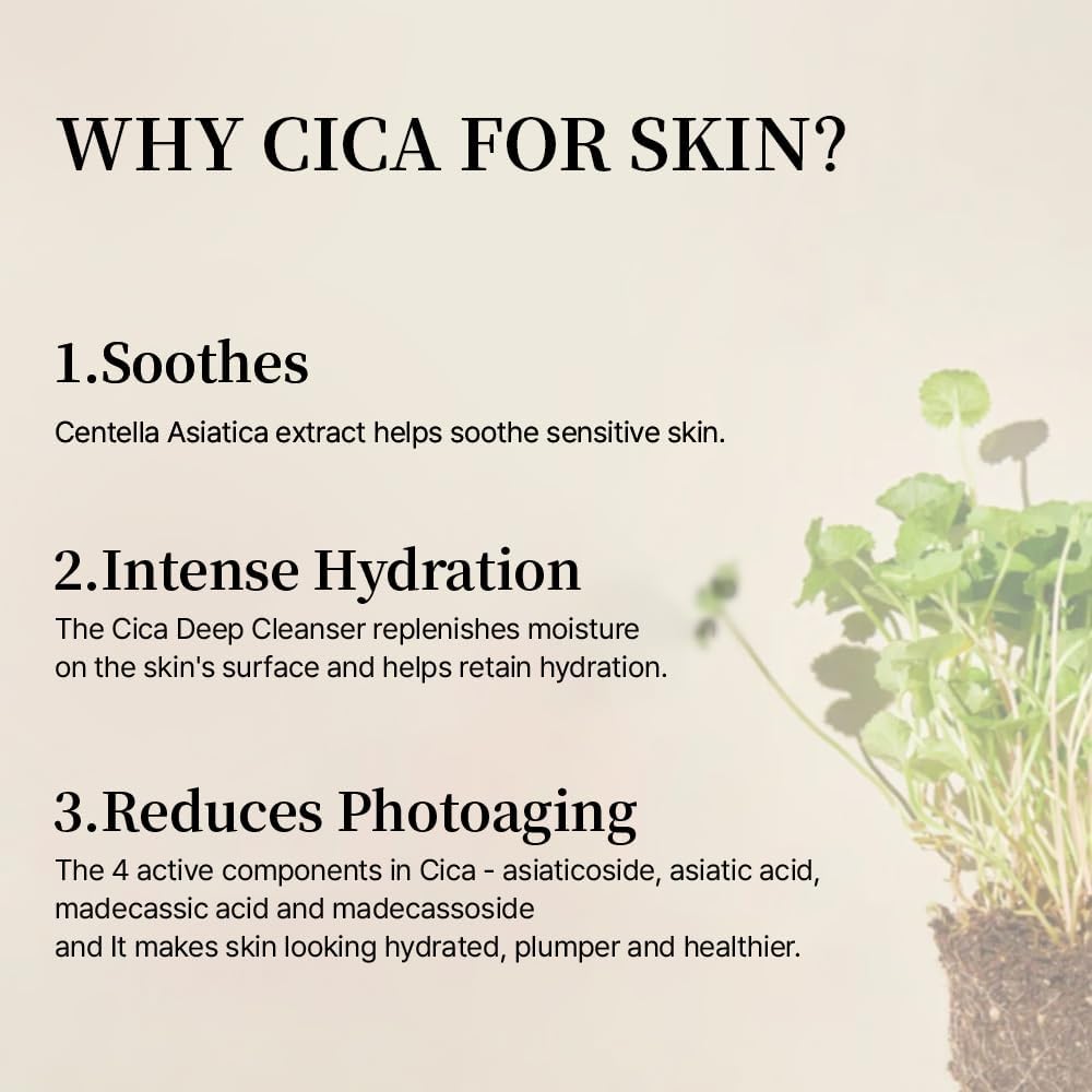 mixsoon Soondy Centella Asiatica Essence-Soothing and Calming for Face, Jeju Island Cica Extracts and Hydrating Formula for Balanced Skin 30ml