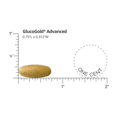 DOCTORS' PREFERRED GlucoGold Advanced | 1000mg Berberine with Cinnamon and Chromium | 90 Tablets