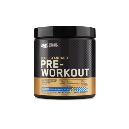 Optimum Nutrition Gold Standard Pre-Workout, Vitamin D for Immune Support, with Creatine, Beta-Alanine, and Caffeine for Energy, Keto Friendly, Blueberry Lemonade