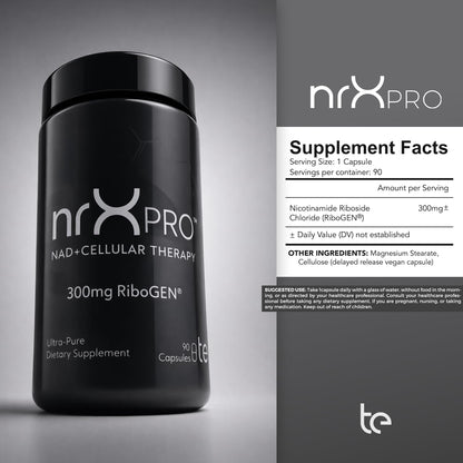 te Low Energy & Aging Support – nrXPRO NAD+ Supplement for Healthy Aging & Cellular Energy | Supports NAD Production & Mitochondrial Function