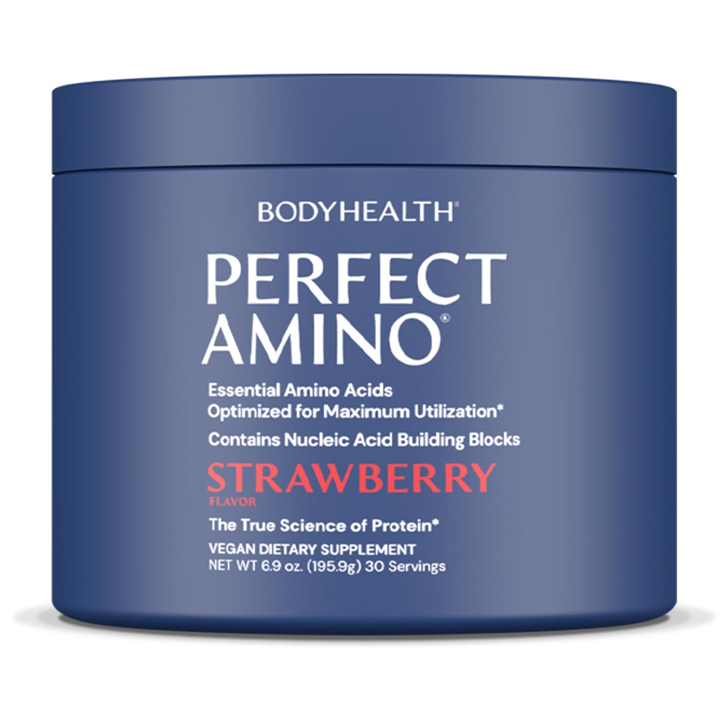 BodyHealth PerfectAmino Powder - BCAA and EAA Powder for Pre and Post Workout - Amino Acid Energy Drink for Men and Women to Support Lean
