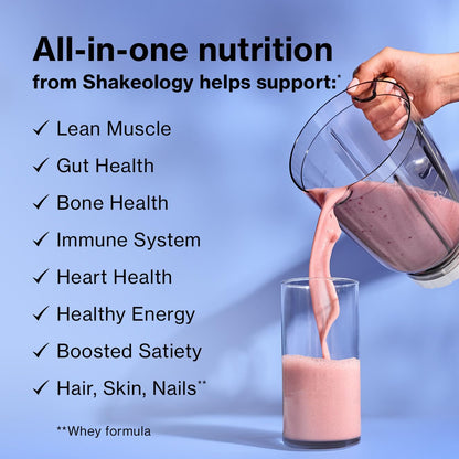 BODi Shakeology Whey-Based Protein Powder – Gluten-Free Superfood Shake with Vitamins & Minerals – Helps Support Healthy Weight Loss & Gut Health