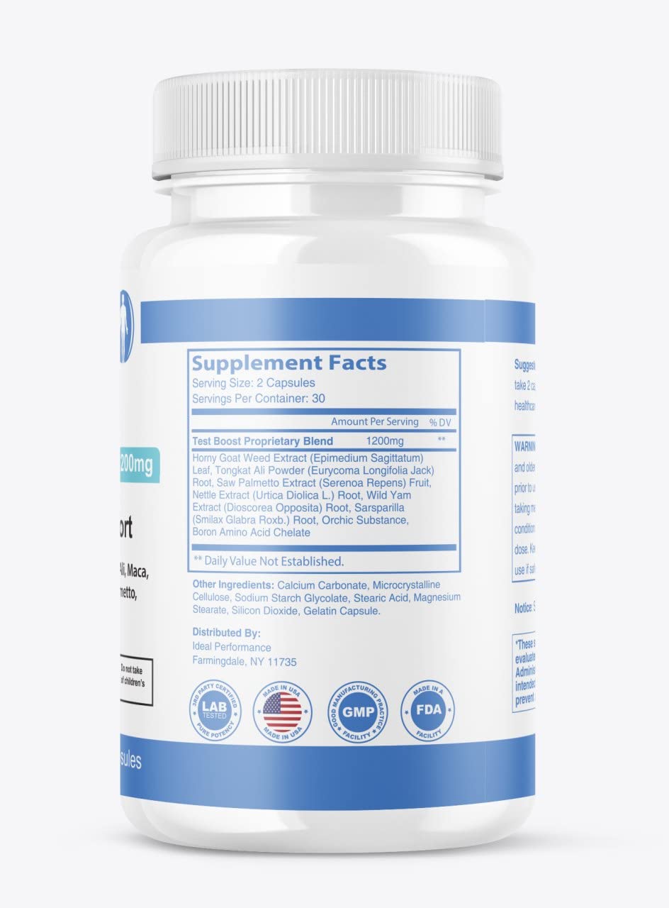 IDEAL PERFORMANCE Zydenafil Pills for Men (60 Capsules)