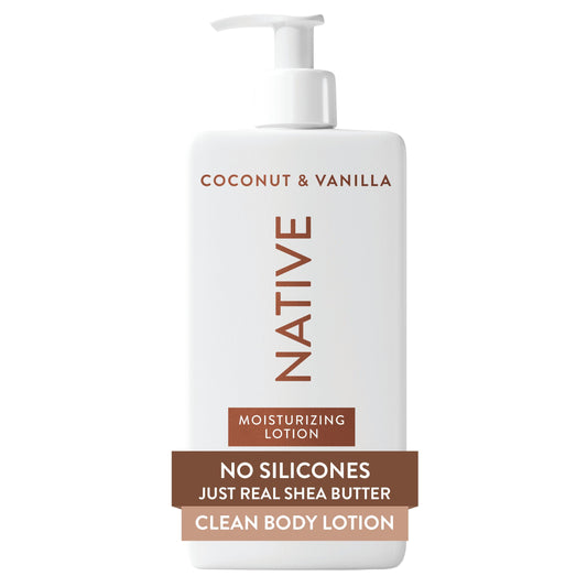 Native Body Lotion Contains Naturally Derived Plant-Based Moisturizers for Women and Men | Restores Dry Skin