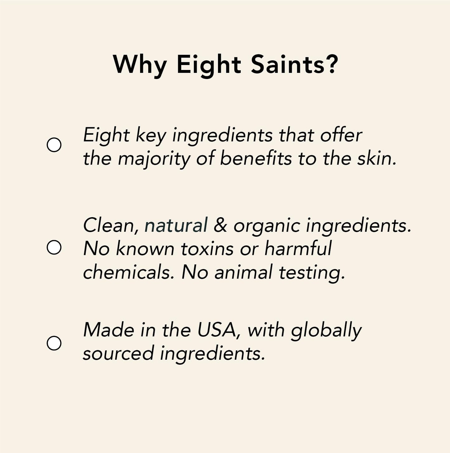 Eight Saints Retinol Facial Moisturizer Cream, For Firming Face, Neck & Eye Wrinkles and Lines, Deep Hydrating Lotion, Fragrance-Free, with Retinol, Hyaluronic Acid,