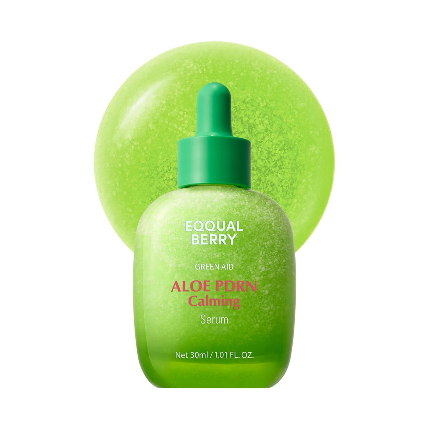 EQQUALBERRY Aloe PDRN Calming Smoothie Serum – Soothing Korean Skin Care for Sensitive Skin, Cica & Aloe for Repair, Hydrating & Radiant Glow