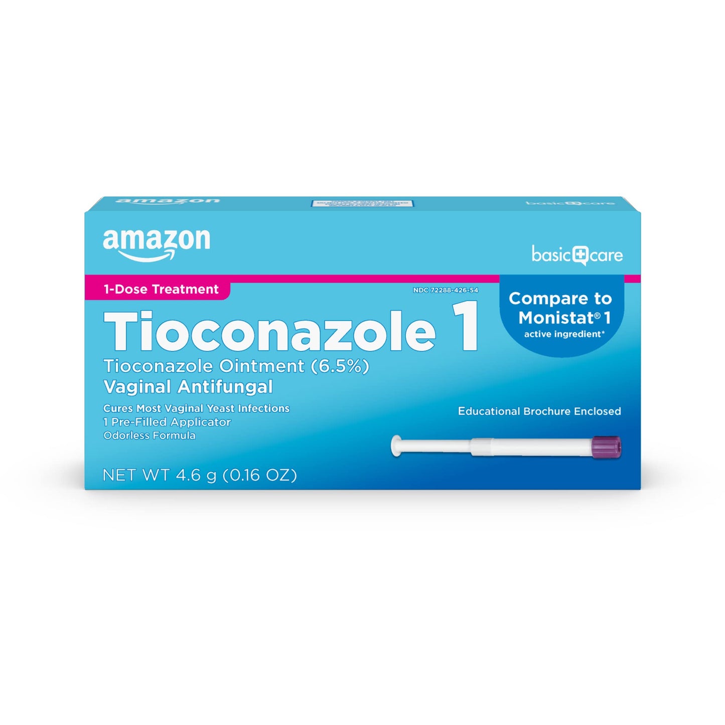Amazon Basic Care Tioconazole Ointment 6.5 Percent, 1-Dose Yeast Infection Treatment For Women, Fast Acting Relief, Pre-Filled Applicator, Odorless Formula, 0.16 ounce (Pack of 1) Amazon Basic Care buy supplements Au