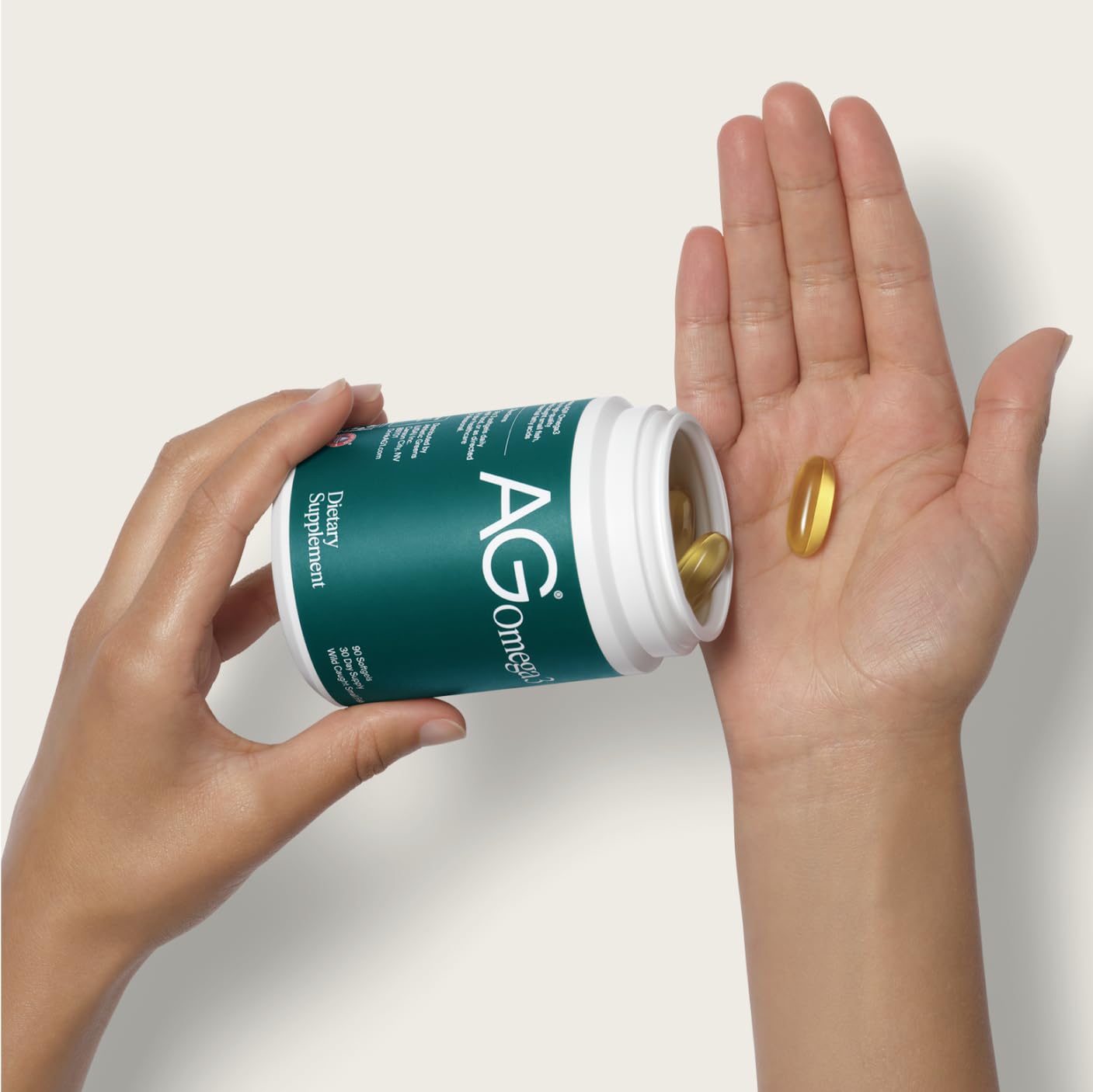 AG1 Omega 3 Fish Oil Softgels – 2000mg EPA & DHA from Wild-Caught Fish, Supports Heart, Brain & Joint Health | 90 Capsules | Athletic Greens Supplement AG1 buy supplements Au