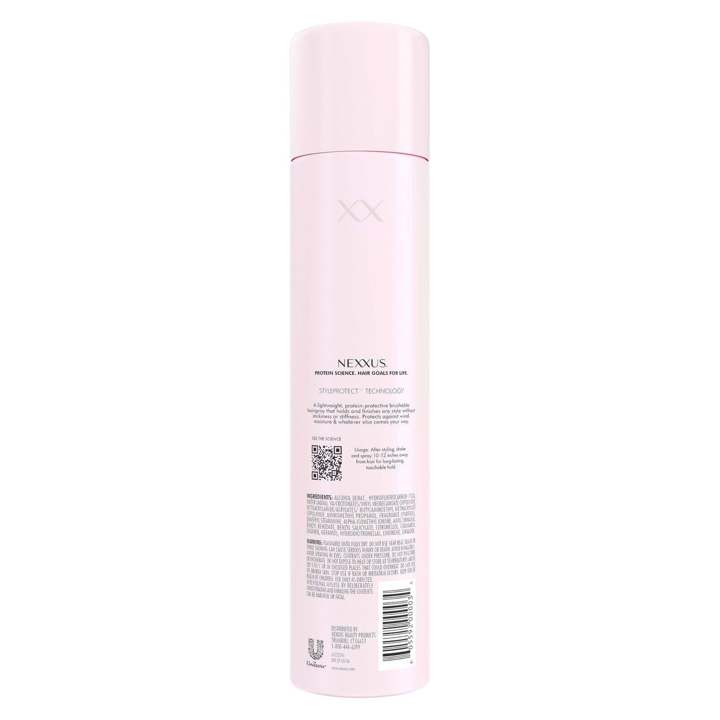 Nexxus Styling Spray Comb Thru Finish Flexible Hold Hairspray Powered by STYLEPROTECT Technology 10 oz