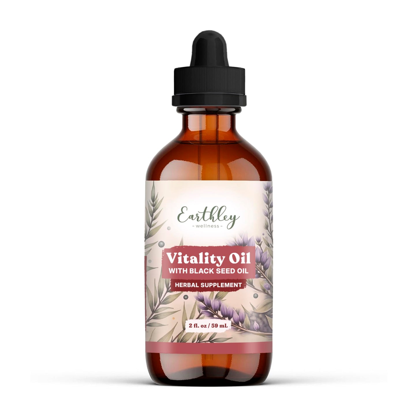 Earthley Wellness Vitality Oil, Liver, Immune, and Gut Health Support, Helps Elimate Toxins and Supports Liver Health, Zero Flavors,