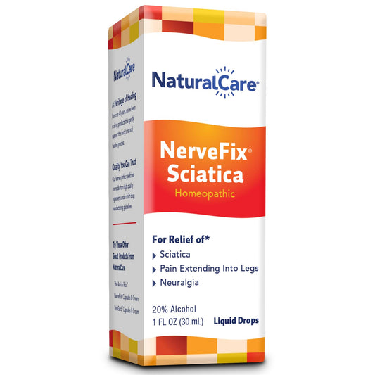NaturalCare Pain Relief NerveFix Sciatica Neuralgia, 1 oz Liquid Natra Bio Natra-BioBuy Supplements Australia