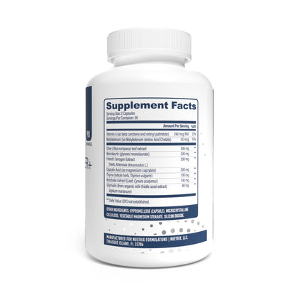 NuEthix Formulations Gut Defender+ Microbiome Balance Dietary Supplement, 180 Capsules, 90 Servings