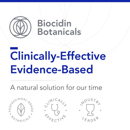 Biocidin G.I. Detox+ Activated Charcoal Binder & Zeolite Detox Supplements with Silica - Helps Bind & Clear Toxins - Supports Full Body